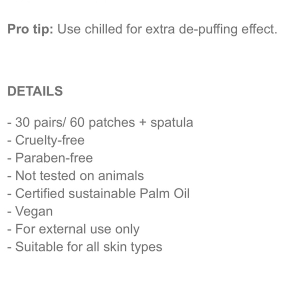 Pixi BeautifEYE Brightening Eye Patch Treatments - Picture 6 of 10